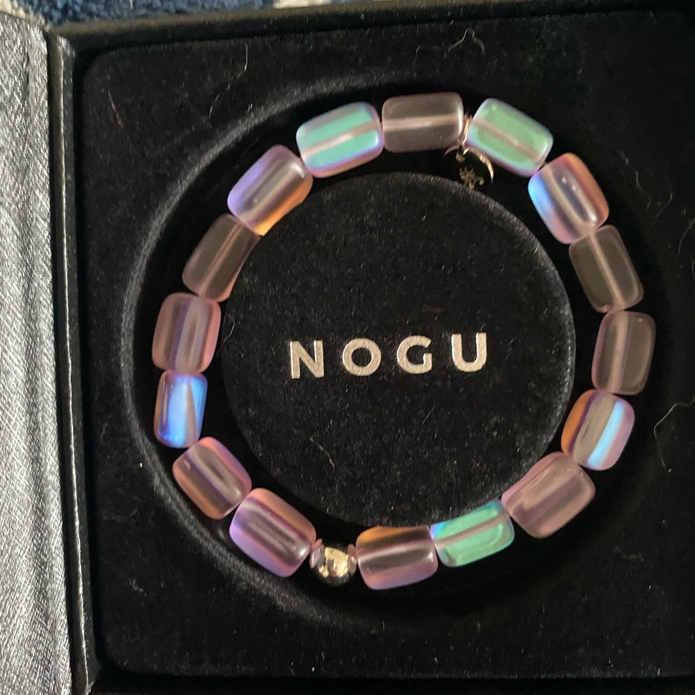 NOGU purple mermaid glass,brand new